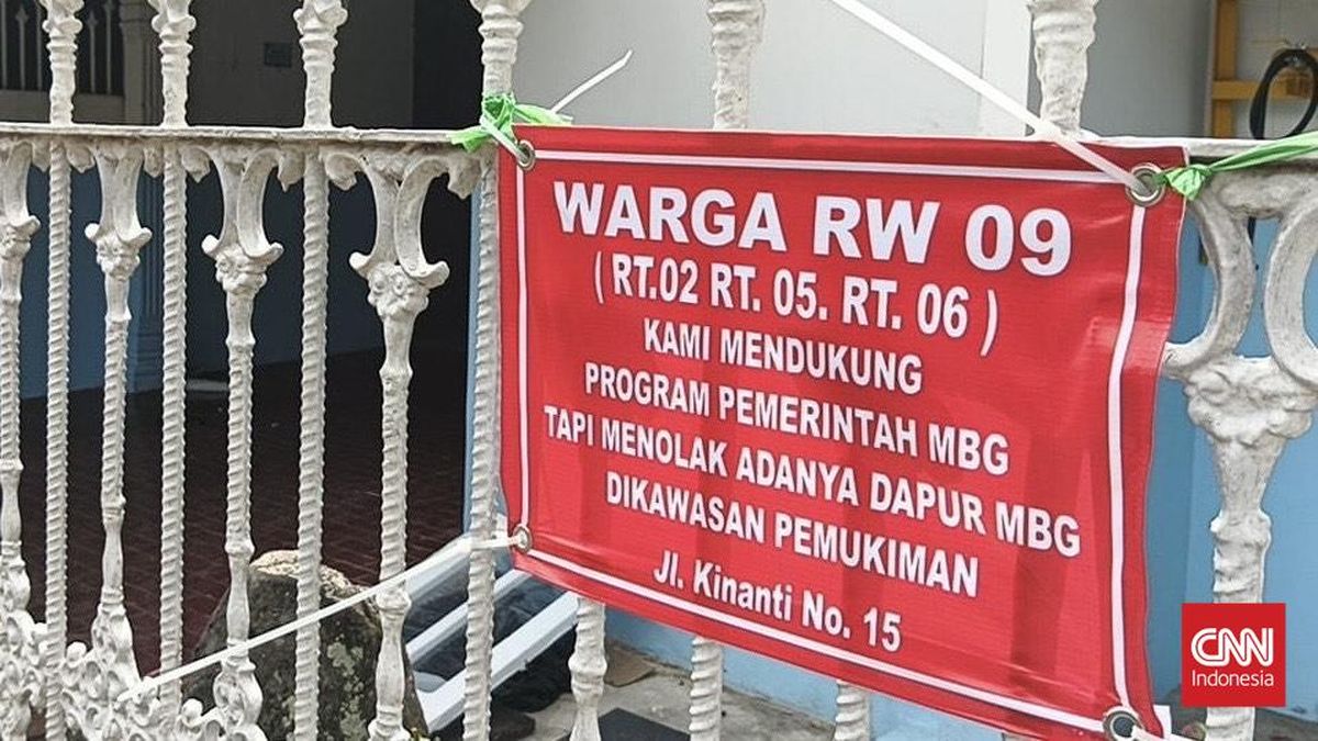 Dapur MBG di Bandung Disegel Warga Gara-gara Bising dan Bau