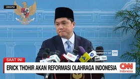 VIDEO: Erick Thohir Akan Reformasi Olahraga Indonesia