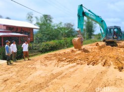 Sempat Viral Ditanami Padi, Jalan Rusak Krayan Nunukan Mulai Diperbaiki