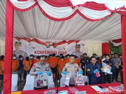 411 Bandit di Makassar-Gowa Ditangkap Selama 20 Hari Operasi Pekat Lipu 2025
