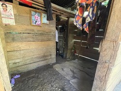 Potret Rumah Tinggal Dua Bocah Penderita Cacingan di Seluma