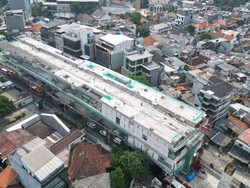 JakPro Ungkap Pembangunan LRT Rute Velodrome-Manggarai Sudah 69,88%