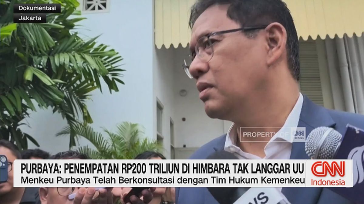 VIDEO: Purbaya Pastikan Dana Rp200 Triliun Tak Langgar UU