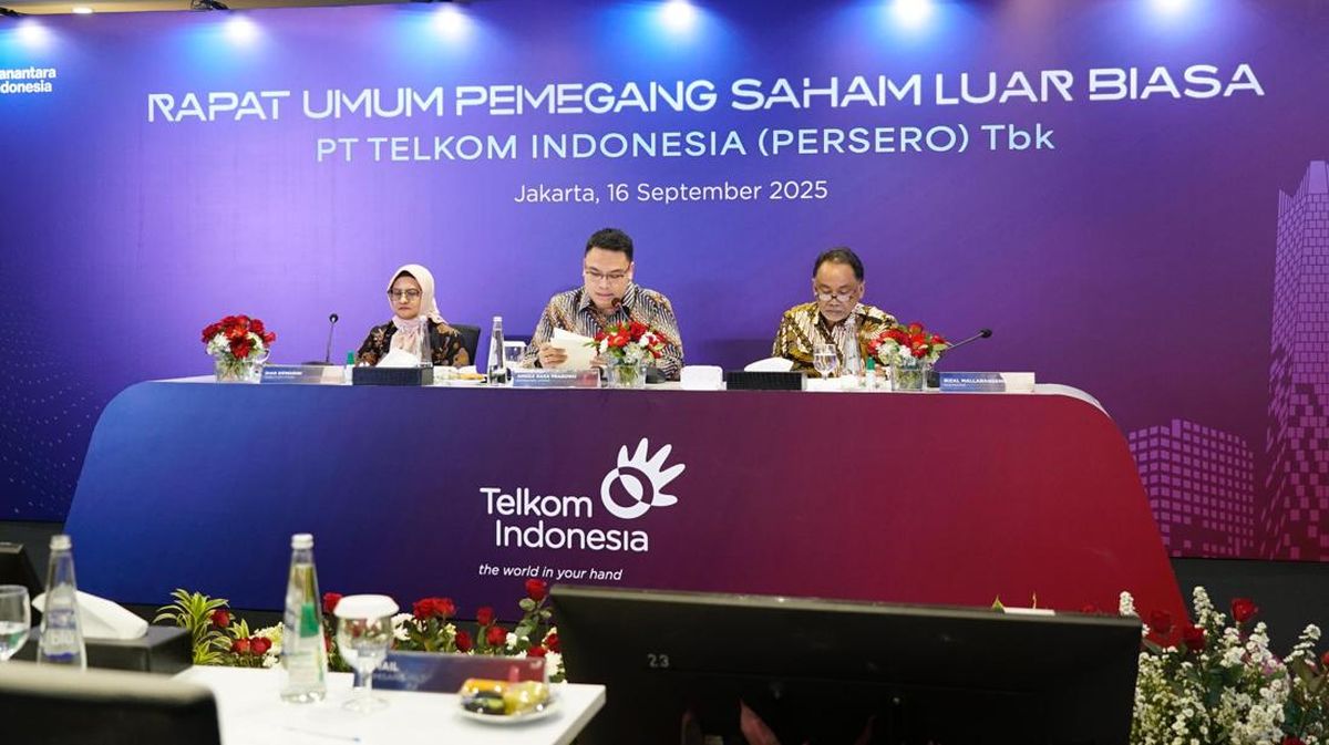RUPSLB Telkom 2025 Tetapkan Formasi Baru Dewan Komisaris dan Direksi