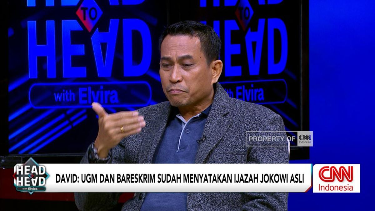 VIDEO: Ijazah Jokowi, David: Roy Suryo Melakukan Pembohongan Publik