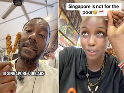 Turis Amerika Kaget Bayar Rp 500 Ribuan Makan di Food Court Singapura