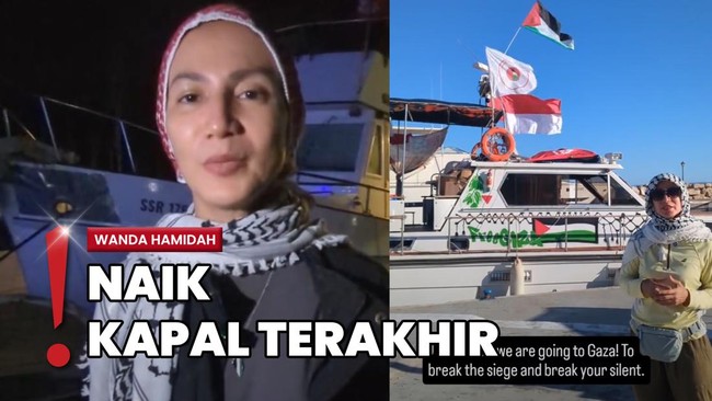 Tangis Wanda Hamidah Pecah usai Bisa Berangkat ke Gaza