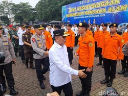 Gubernur dan Kapolda Banten Siagakan Pasukan Waspada Potensi Bencana Alam