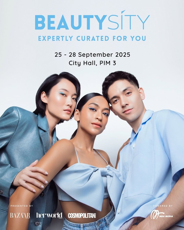 Beautysity 2025 kembali hadir, perkenalkan 3 wajah baru yang mewakili wajah kecantikan Indonesia dengan karakter berbeda.