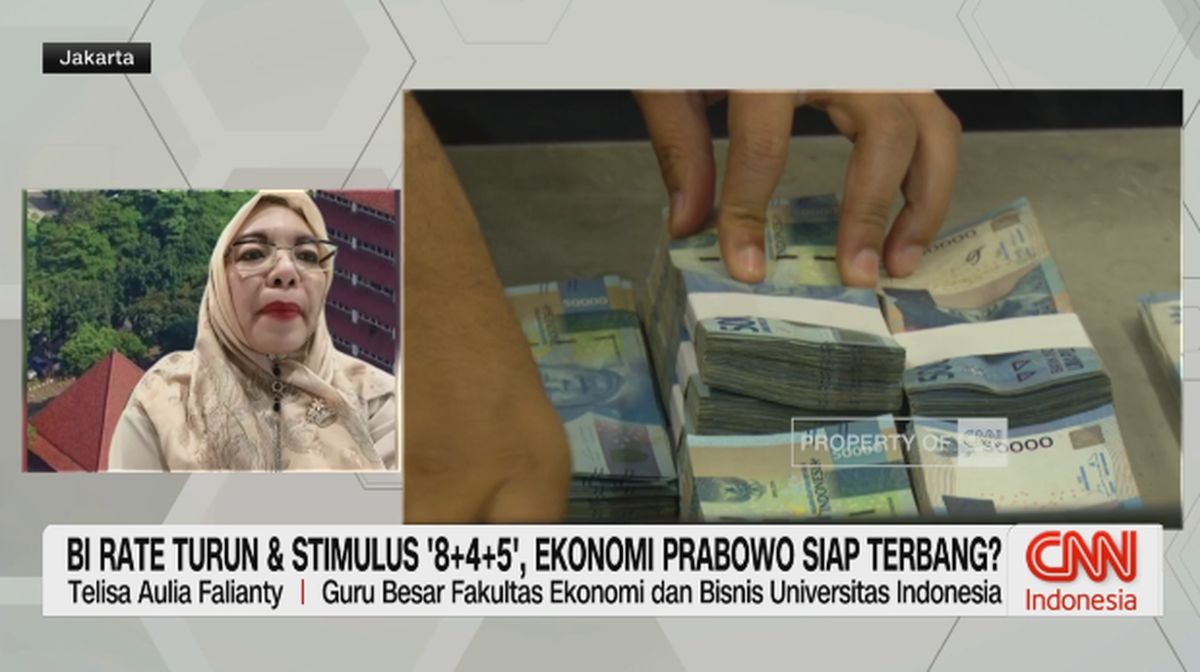 VIDEO: BI Rate Turun dan Stimulus 8+4+5, Ekonomi Prabowo Siap Terbang?
