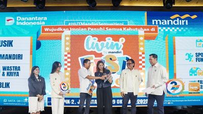 Livin' Fest 2025: Bank Mandiri Perkuat UMKM dan Industri Kreatif
