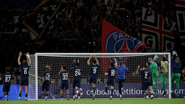 Update Eksklusif Olahraga CNN : Klasemen Liga Champions: PSG di Puncak, Liverpool di Atas Madrid