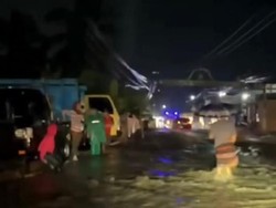 Hujan Deras Sejak Sore hingga Malam, Beberapa Titik di Lombok Timur Kebanjiran
