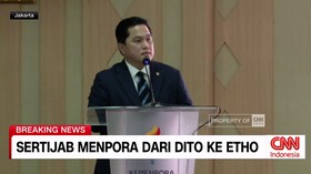 VIDEO: Menpora Erick Thohir: Saya Hadir Bukan Buat Memimpin