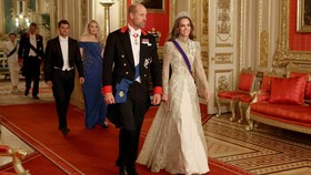 Jamuan Kenegaraan, Kate Middleton Kenakan Tiara Favorit Putri Diana
