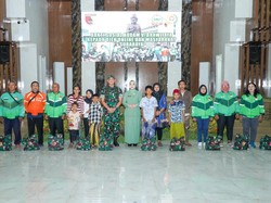 Kodam Brawijaya Gelar Baksos, Sasarannya Driver Ojol Perempuan