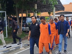 6 Maling Motor Beraksi 8 Kali di Jombang Dibekuk Polisi
