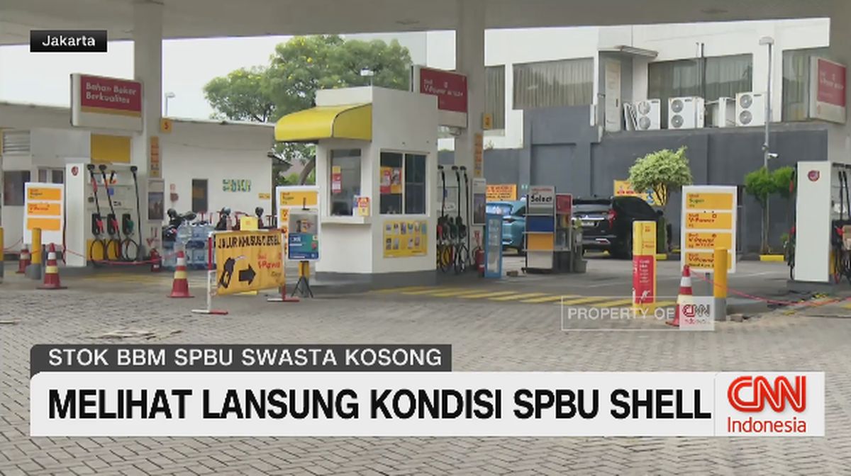 VIDEO: Melihat Langsung Kondisi SPBU Shell