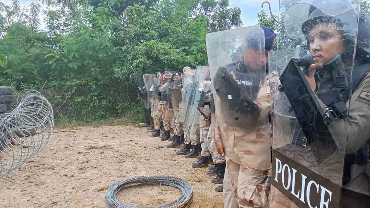 Thailand Tembak Gas Air Mata ke Pedemo Kamboja di Perbatasan