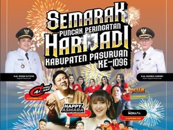 Seru! Pekan Raya Pasuruan 2025 Hadirkan Happy Asmara dan Denny Caknan