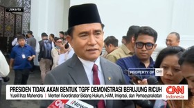 VIDEO: Yusril: Prabowo Tidak Akan Bentuk TGPF Demo Agustus
