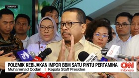 VIDEO: Istana Kaji Impor BBM Satu Pintu dari Pertamina