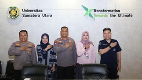 Polda Sumut Datangi Kampus-kampus Medan, Janjikan Humanis Jaga Demo