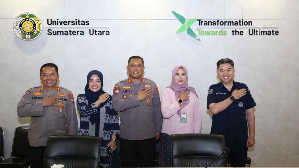 Polda Sumut Datangi Kampus-kampus Medan, Janjikan Humanis Jaga Demo