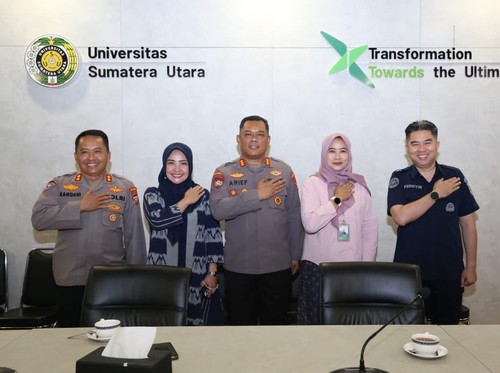 Polda Sumut Datangi Kampus-kampus Medan, Janjikan Humanis Jaga Demo