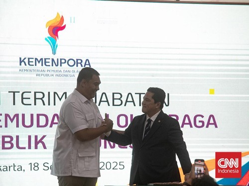 Erick Thohir Ungkap Pesan Prabowo usai Resmi Jadi Menpora