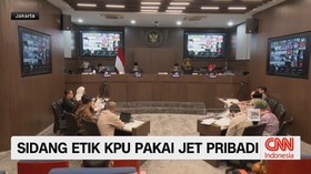 VIDEO: Sidang Etik KPU Pakai Jet Pribadi