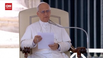 VIDEO: Paus Leo XIV Kembali Tuntut Gencatan Senjata di Gaza