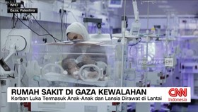 VIDEO: Rumah Sakit di Gaza Kewalahan