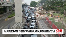 VIDEO: Jalur Alternatif Jalan TB Simatupang Diklaim Mengurangi Kemacet