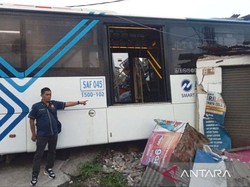 Kesaksian Warga Saat TransJ Tabrak Ruko di Cakung Sebabkan 6 Orang Luka