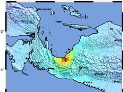 Dampak Gempa M 6,5 di Nabire: Kaca Bandara Pecah-Plafon Kantor Bupati Roboh