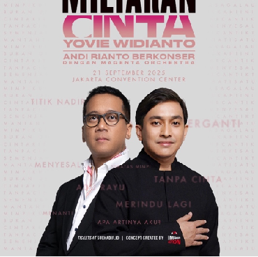 Konser Miliaran Cinta Yovie Widianto: Andi Rianto Berkonser Siap Pukau JCC
