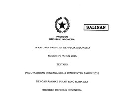 Perpres Nomor 79 Tahun 2025: Isi Aturan dan Link Unduh PDF