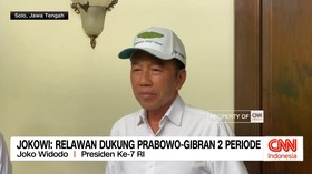VIDEO: Jokowi; Relawan Dukung Prabowo-Gibran 2 Periode