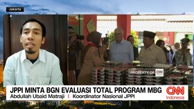 VIDEO: JPPI Minta BGN Evaluasi Total Program MBG