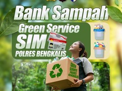 Green Service, Polres Bengkalis Terbitkan SIM dan SKCK Skema Bank Sampah