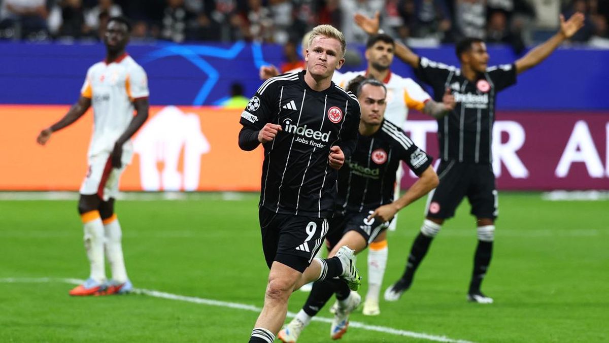 Klasemen Liga Champions: Frankfurt di Puncak