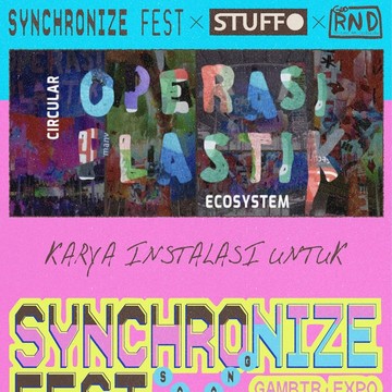 Donasi Kantong Plastik Bekas Bisa Dapatkan Tiket 3 Day Pass Synchronize Fest 2025, Ini Caranya!