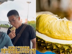 Tak Bisa Dibawa ke Pesawat, Keluarga Ini Nekat Habiskan 5,5 Kg Durian!