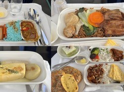 Terbang 3 Jam, Makan 6 Kali! Ini Cerita Seru Penumpang Business Class
