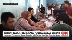 VIDEO: Terlibat Judol, 6 Ribu Rekening Penerima Bansos Diblokir