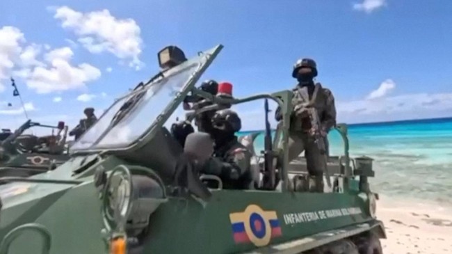 Gertak AS, Venezuela Latihan Militer Pakai Jet Tempur Buatan Rusia Hadapi tekanan AS, Venezuela gelar latihan militer mencakup udara, darat, laut, pakai jet tempur buatan Rusia.