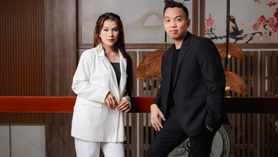 Aan Story dan Vionita Sihombing Aan Story dan Vionita Sihombing