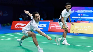 Update Eksklusif Olahraga CNN : 5 Fakta Jelang Fajar/Fikri vs Kim/Seodi Semifinal China Masters