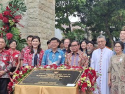 Pramono Resmikan Taman Doa Kasih Mulia Sejati: Boleh untuk Semua Agama